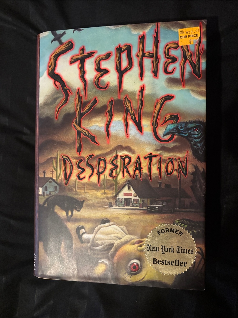 Desperation By Stephen King - Richard Bachman Sequel - 1996 - First Edition